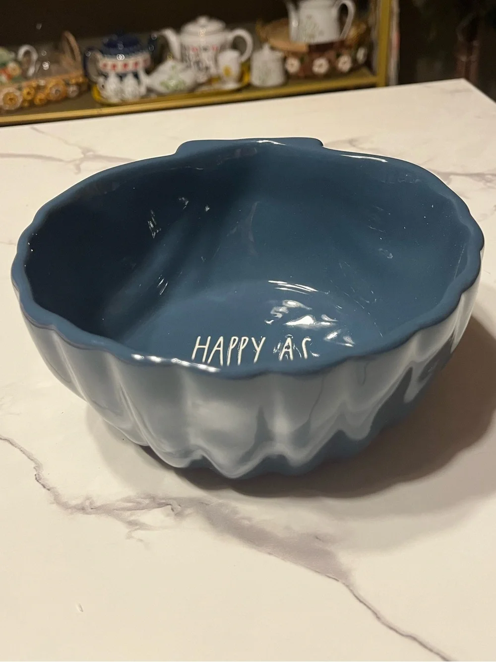Rae Dunn Happy As A Clam Serving Bowl